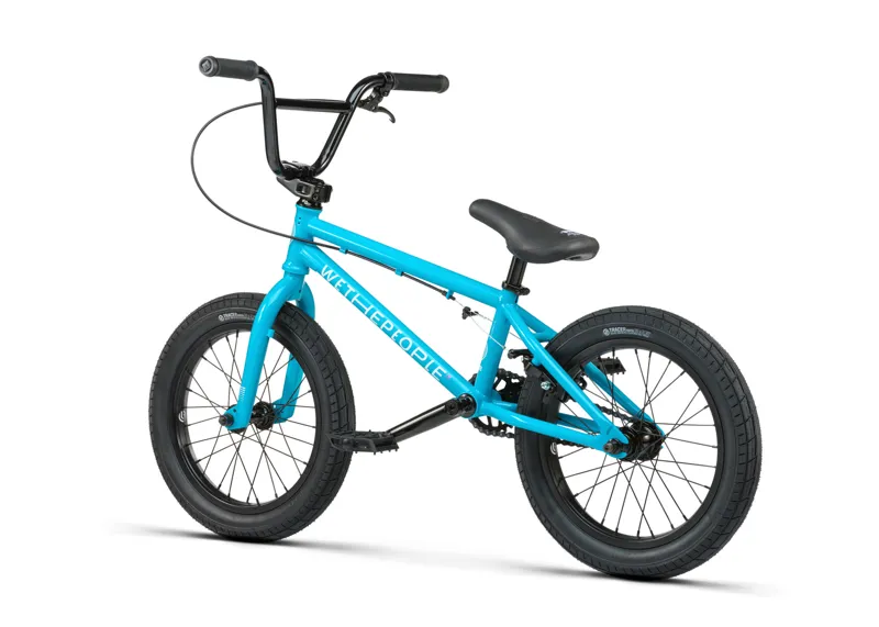 Wethepeople Seed Freestyle 16 inch wheel BMX Bike 2023 in Surf Blue-1