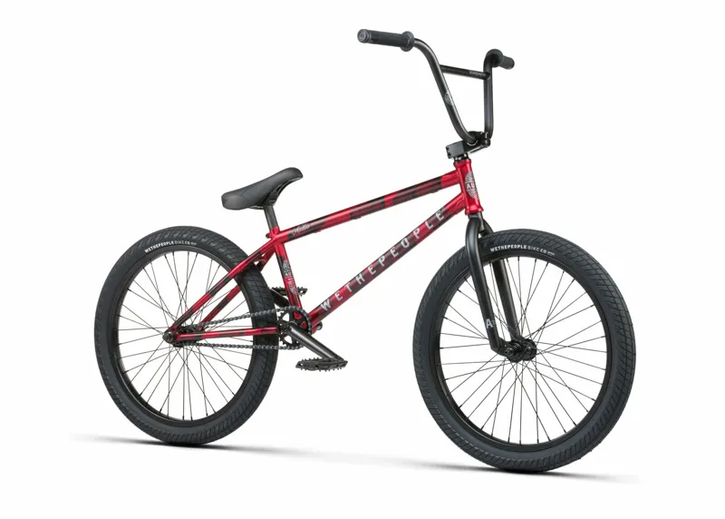 Wethepeople Audio Freestyle 22 inch Wheel BMX 2023 in Matte Aqua Red-1
