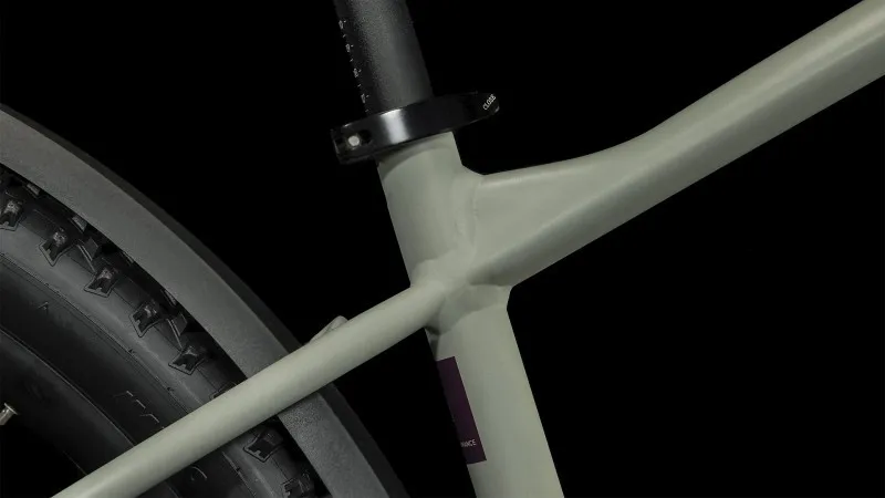 Cube Access WS Allroad Womens Mountain Bike 2024 in Reed Berry-4