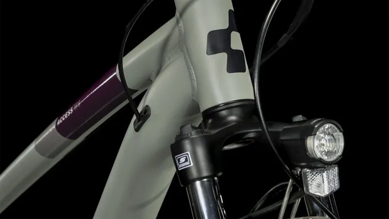 Cube Access WS Allroad Womens Mountain Bike 2024 in Reed Berry-5