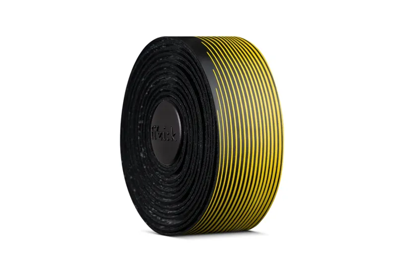 Fizik Vento Microtex Tacky Bi-Colour Tape in Black/Yellow