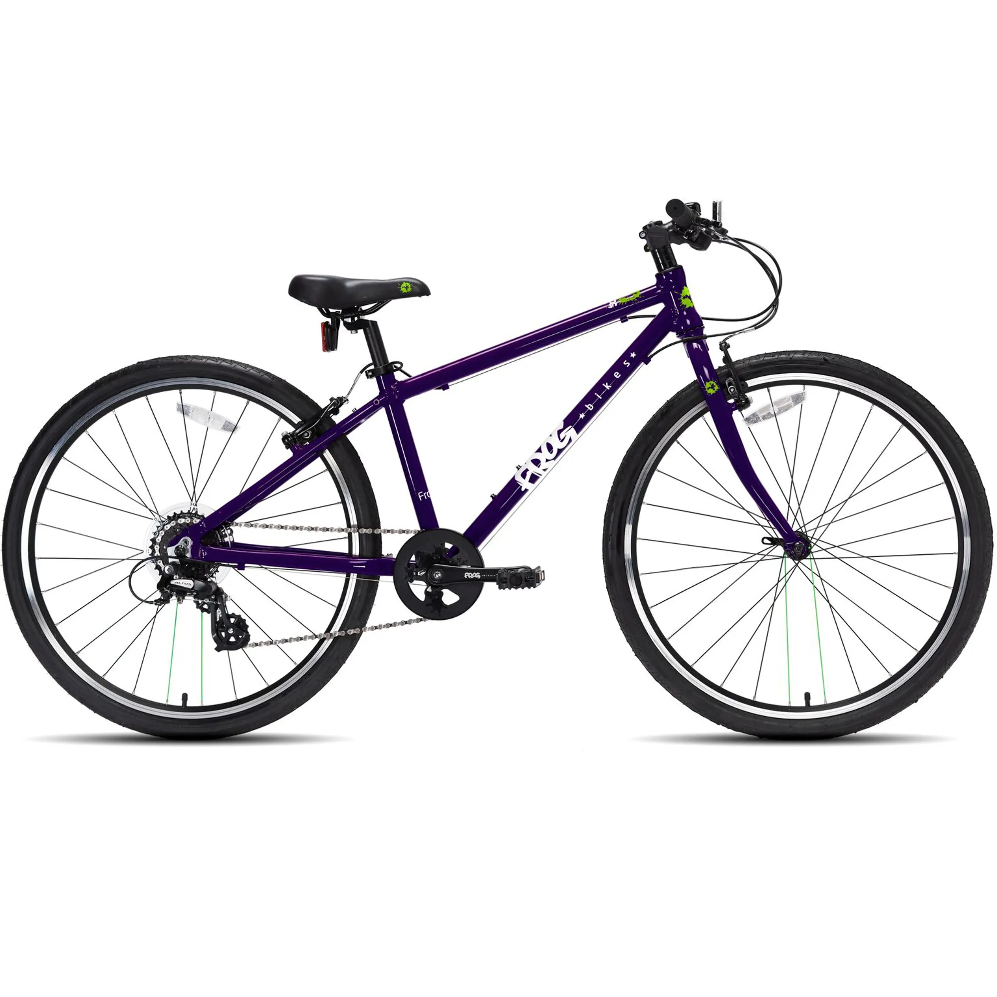 Frog Bikes 69 Hybrid Kids Bike 26 inch Wheel 2023 in Purple