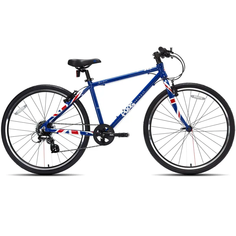 Frog Bikes 73 Hybrid Kids Bike 26 inch Wheel in Union Jack