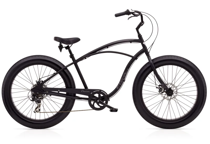Electra Lux Fat 7D Hybrid Bike 2022 in Black
