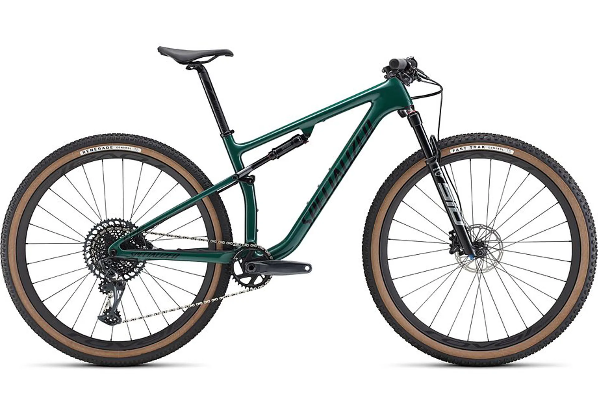 Specialized Epic Expert Full Suspension Mountain Bike 2023 in Pine