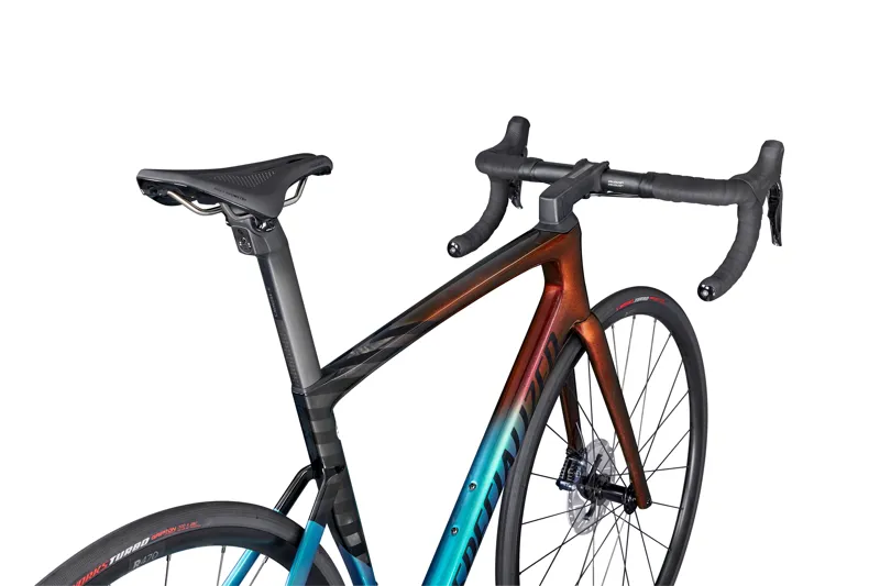 Specialized Tarmac SL7 Expert Ultegra Di2 Road Bike 2021 in Turquoise-2