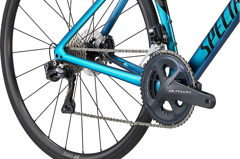 Specialized Tarmac SL7 Expert Ultegra Di2 Road Bike 2021 in Turquoise-1