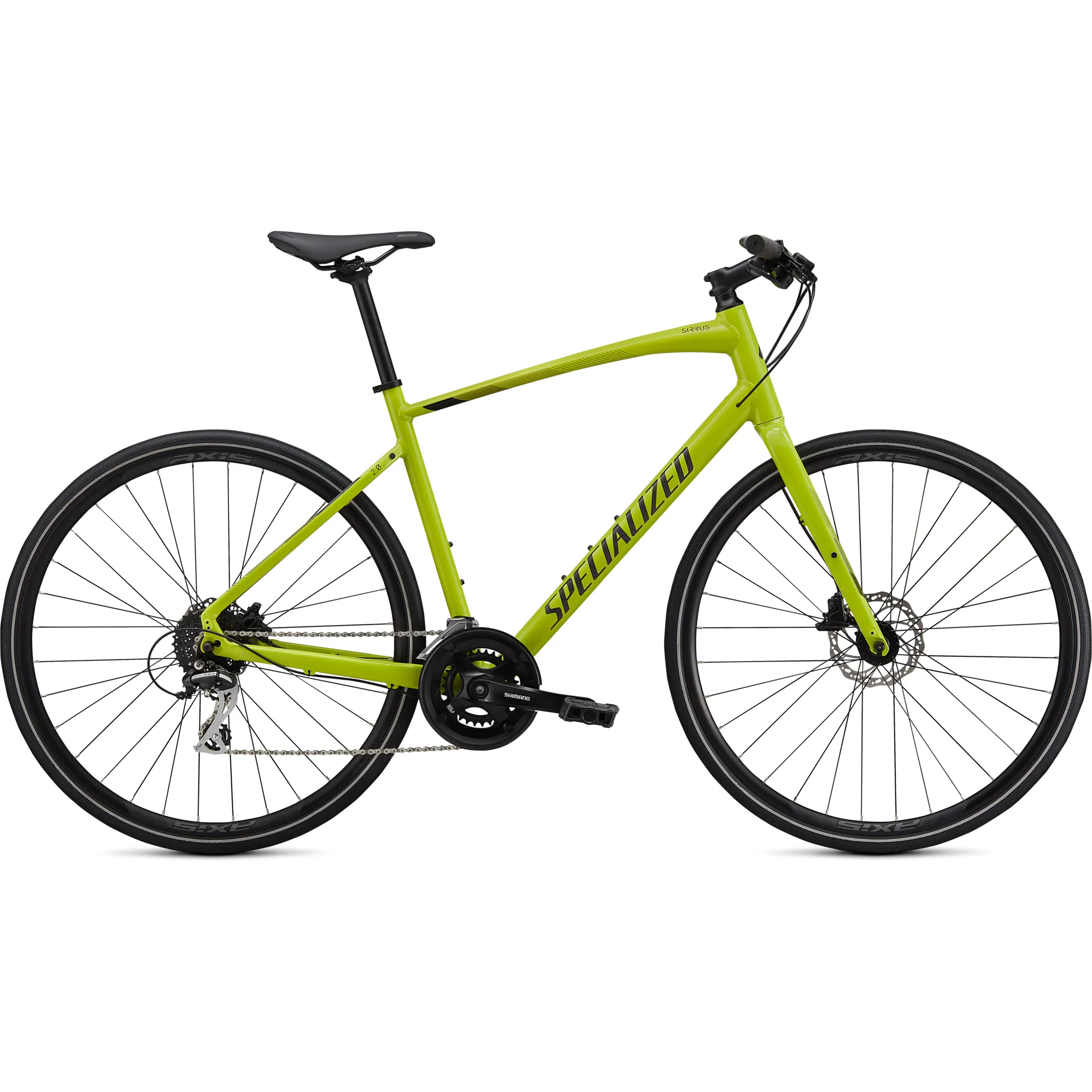 Specialized Sirrus Hybrid Bike 2022 in Green - Main Image