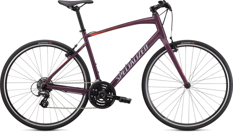 Specialized Sirrus 1.0 Hybrid Bike 2020 in Purple