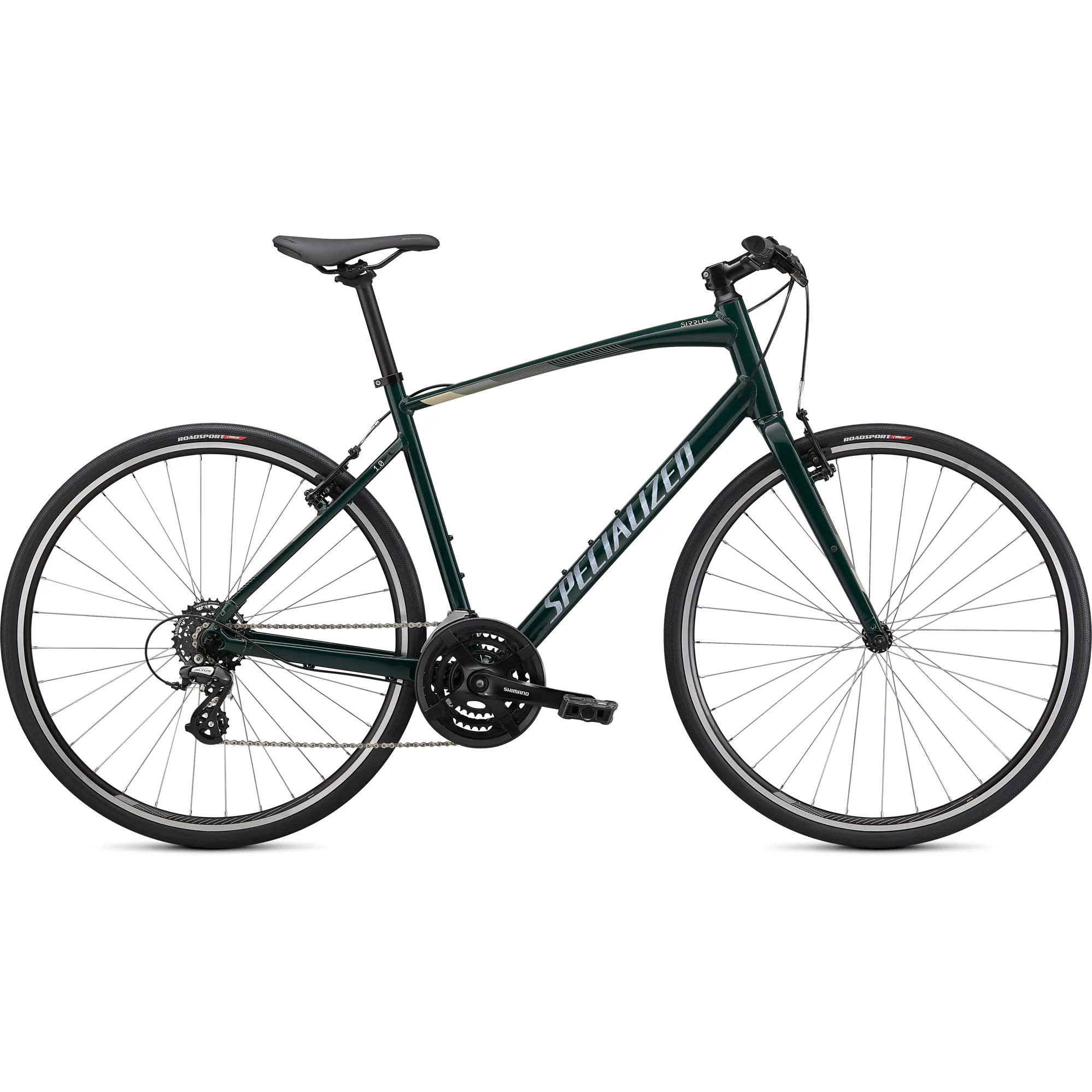Specialized Sirrus Hybrid Bike 2021 in Green1