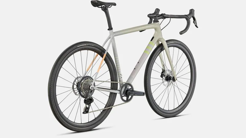 Specialized Crux Expert Gravel Bike 2023 in White Speckled-4
