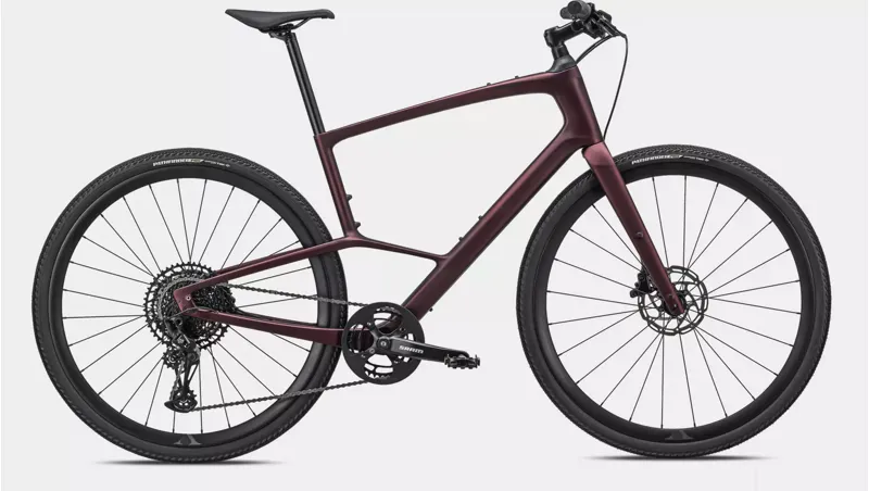 ONE OFF Specialized Sirrus X 5.0 Hybrid Bike XX-Large 2023 in Satin Red Tint
