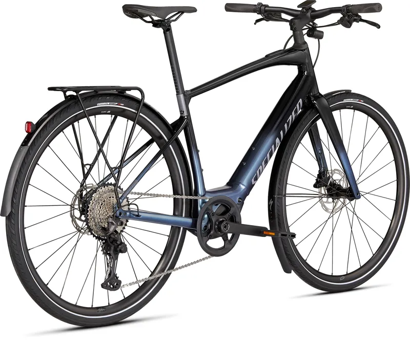 Specialized Turbo Vado SL 5.0 EQ Electric Hybrid Bike 2021 Black and Blue-2