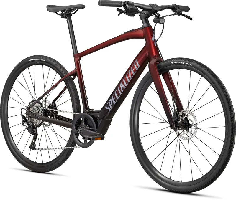 Specialized Turbo Vado SL 4.0 Electric Hybrid Bike 2021 in Red/Black-1