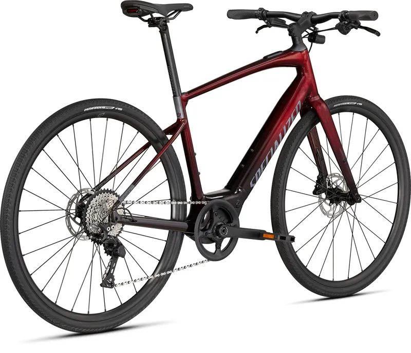 Specialized Turbo Vado SL 4.0 Electric Hybrid Bike 2021 in Red/Black-2
