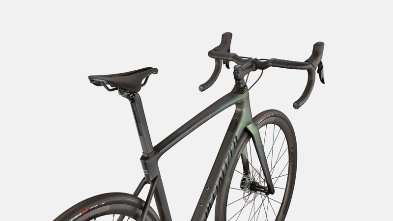 Specialized Roubaix Pro Road Bike 2023 in Green-2