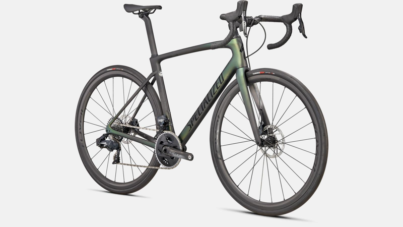 Specialized Roubaix Pro Road Bike 2023 in Green-4