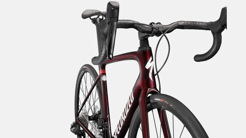 Specialized Roubaix Comp Rival eTap AXS Carbon Road Bike 2024 in Red-2