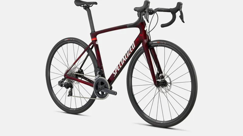 Specialized Roubaix Comp Rival eTap AXS Carbon Road Bike 2024 in Red-6
