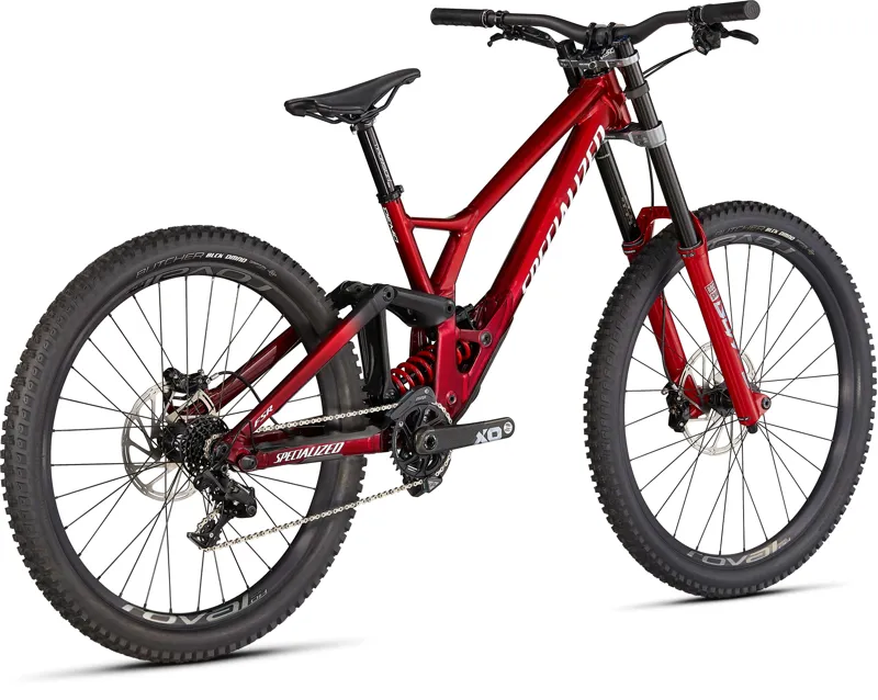 Specialized Demo Race Full Suspension MTB 2021 in Red/White-2