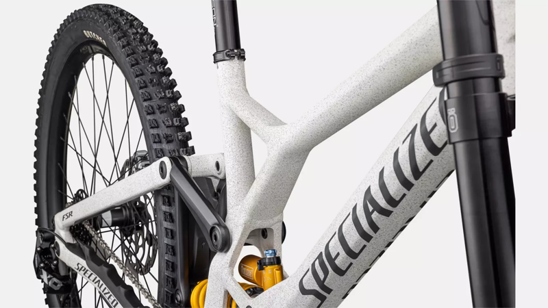 Specialized Demo Race Full Suspension Mountain Bike 2024 in Smoke/Grey/Birch-5