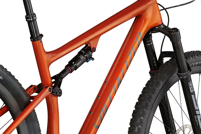 Specialized Epic Evo Expert Full Suspension MTB 2021 in Red/Grey-6