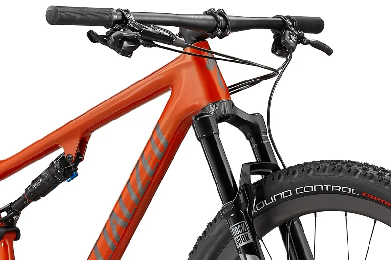 Specialized Epic Evo Expert Full Suspension MTB 2021 in Red/Grey-7