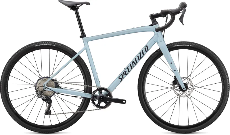 Specialized Diverge Comp E5 Gravel Road Bike 2021 in Ice Blue/Smoke