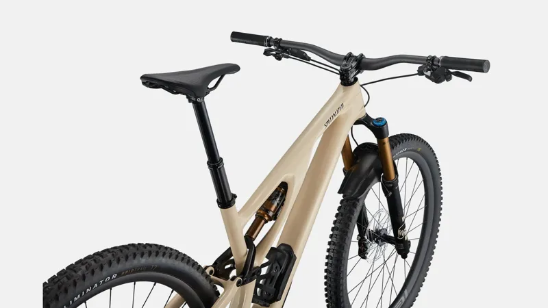 Specialized Stumpjumper EVO Pro Full Suspension Carbon Mountain Bike 2023 in Beige-5