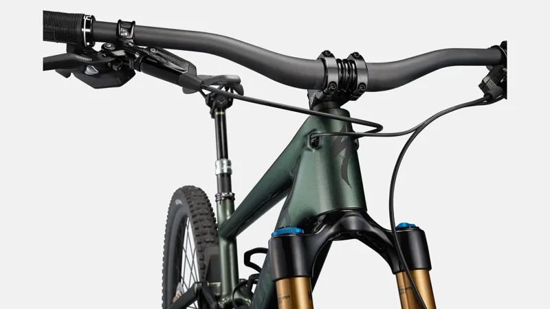 Specialized S-Works Turbo Kenevo SL Electric Carbon Full-Suspension Mountain Bike 2023 in Green-5