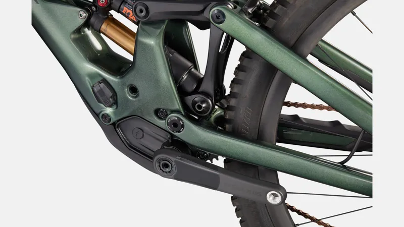 Specialized S-Works Turbo Kenevo SL Electric Carbon Full-Suspension Mountain Bike 2023 in Green-3