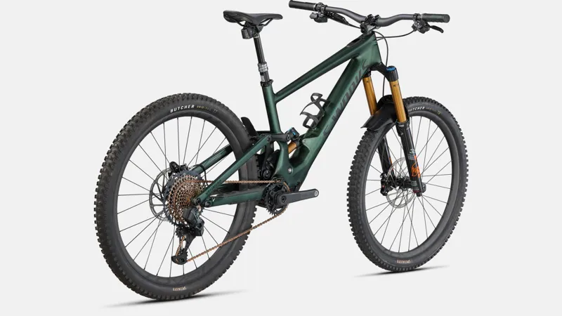 Specialized S-Works Turbo Kenevo SL Electric Carbon Full-Suspension Mountain Bike 2023 in Green-8