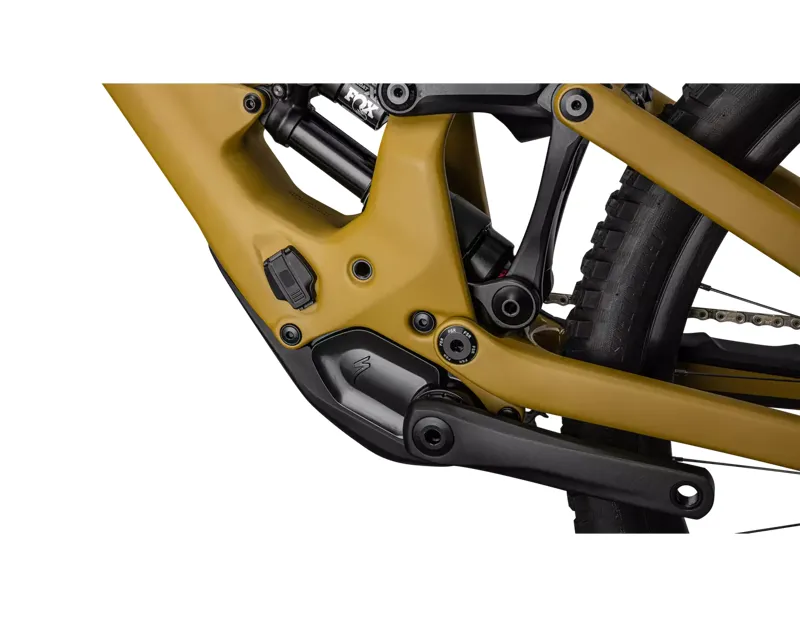 Specialized Turbo Kenevo SL 2 Expert Full Suspension Electric Mountain Bike 2024 in Harvest Gold/Obsidian-3
