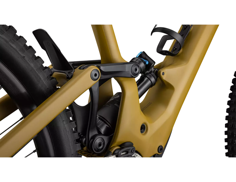 Specialized Turbo Kenevo SL 2 Expert Full Suspension Electric Mountain Bike 2024 in Harvest Gold/Obsidian-4