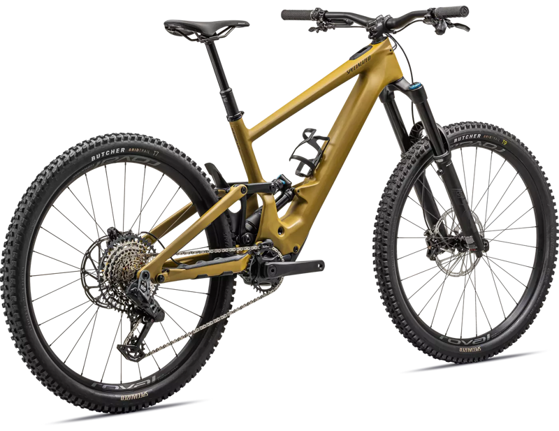 Specialized Turbo Kenevo SL 2 Expert Full Suspension Electric Mountain Bike 2024 in Harvest Gold/Obsidian-2
