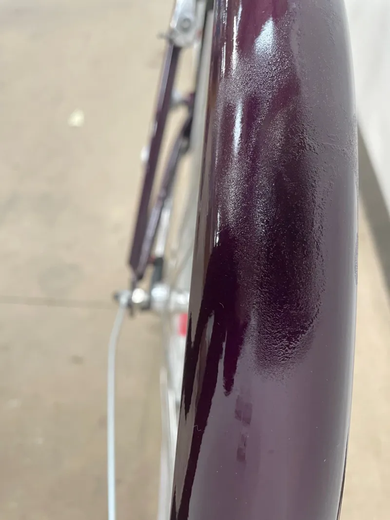 EX-DISPLAY Dawes Cambridge Ladies Step Through Hybrid Bike 17inch 2022 in Plum -2