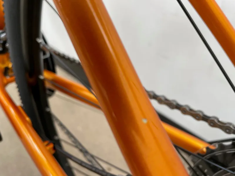 EX-DISPLAY Trek Dual Sport 3 Hybrid Bike Medium 2021 in Factory Orange -3