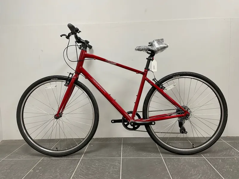EX-DISPLAY Ridgeback Comet Hybrid Bike Large 2022 in Red -1