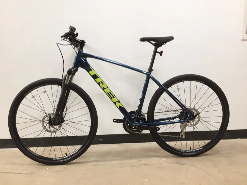 EX-Display Trek Dual Sport 2 Large Hybrid Bike 2021 in Mulsanne Blue-1