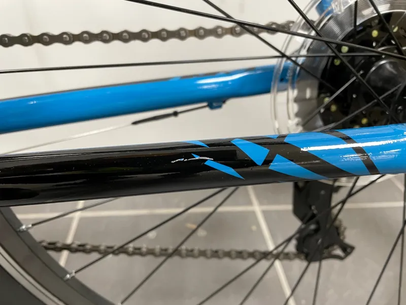 EX-DISPLAY Ridgeback Terrain 2 Hardtail Mountain Bike X-Large 2022 in Blue -3