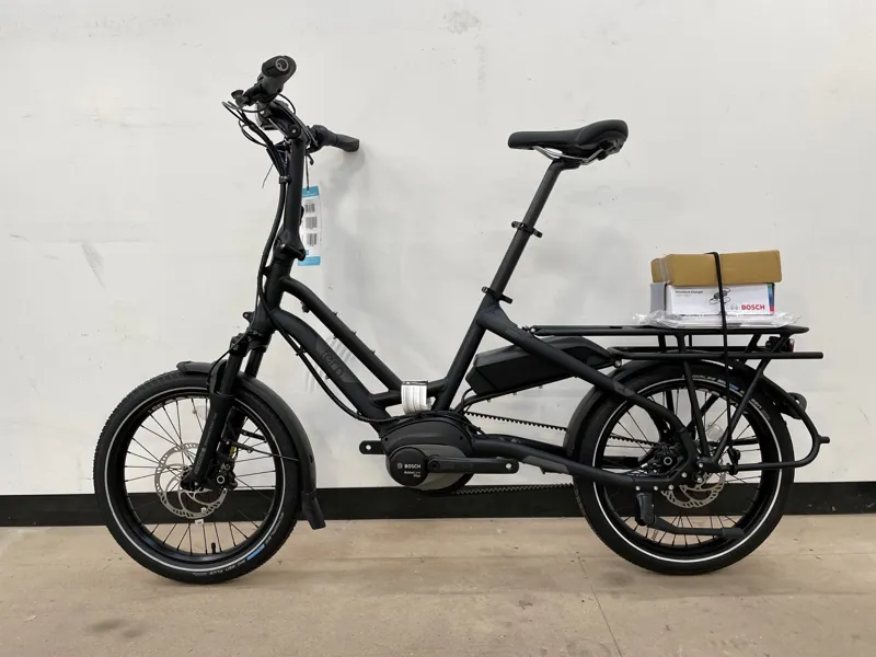 EX-DISPLAY Tern HSD S8i Folding Electric Cargo Bike 2021 in Black/Grey-1