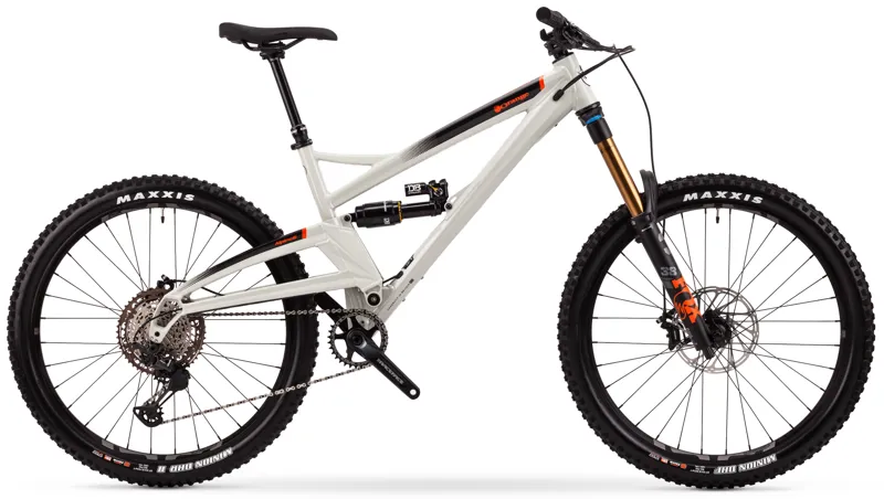 EX Display Orange Alpine 6 Pro Line Mountain Bike Large 2022 in White