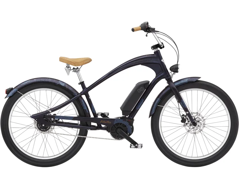 Electra Navigator Go Electric Hybrid Bike 2022 in Blue