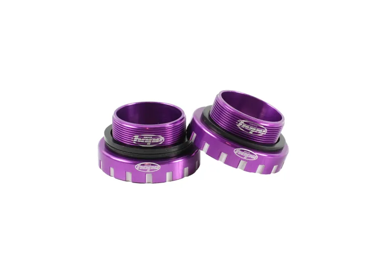 Balfes Bikes Hope Bottom Bracket Stainless 68/73/83mm - 30MM in Purple | Free postage over £30, £10 off first order, price match & 0% finance.