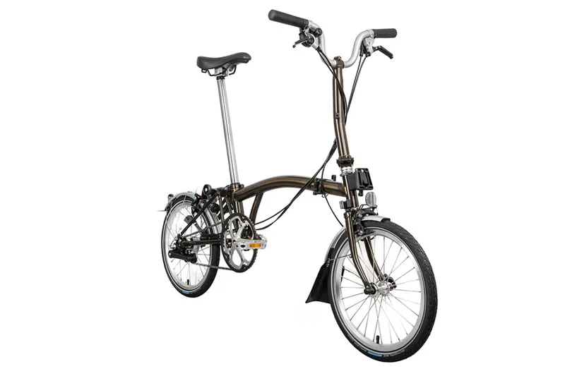 Brompton M6L Superlight Folding Bike 2021 in Black Lacquer-1