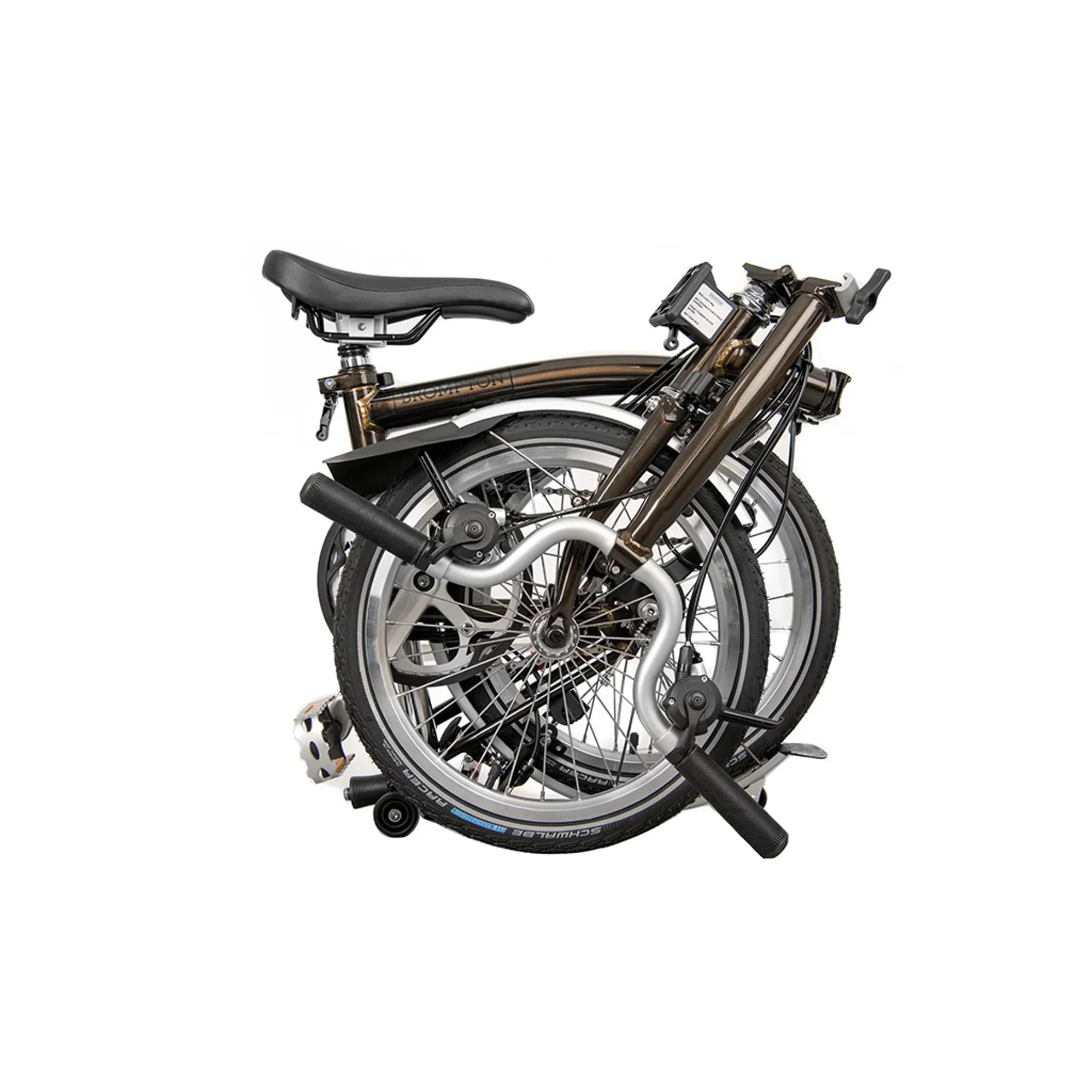 Brompton M6L Superlight Folding Bike 2021 in Black Lacquer