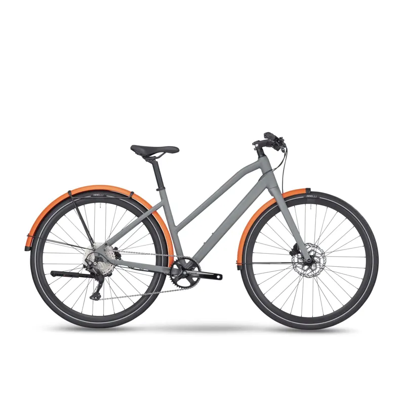 BMC 257 Urbanchallenge Al Four ST Deore Hybrid Bike 2023 in Powder Grey