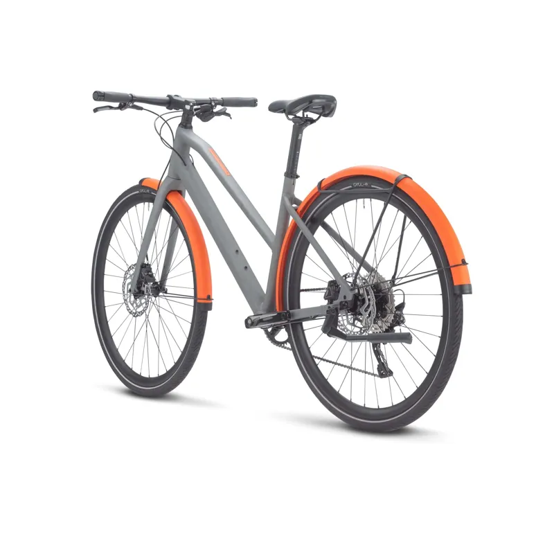BMC 257 Urbanchallenge Al Four ST Deore Hybrid Bike 2023 in Powder Grey-5