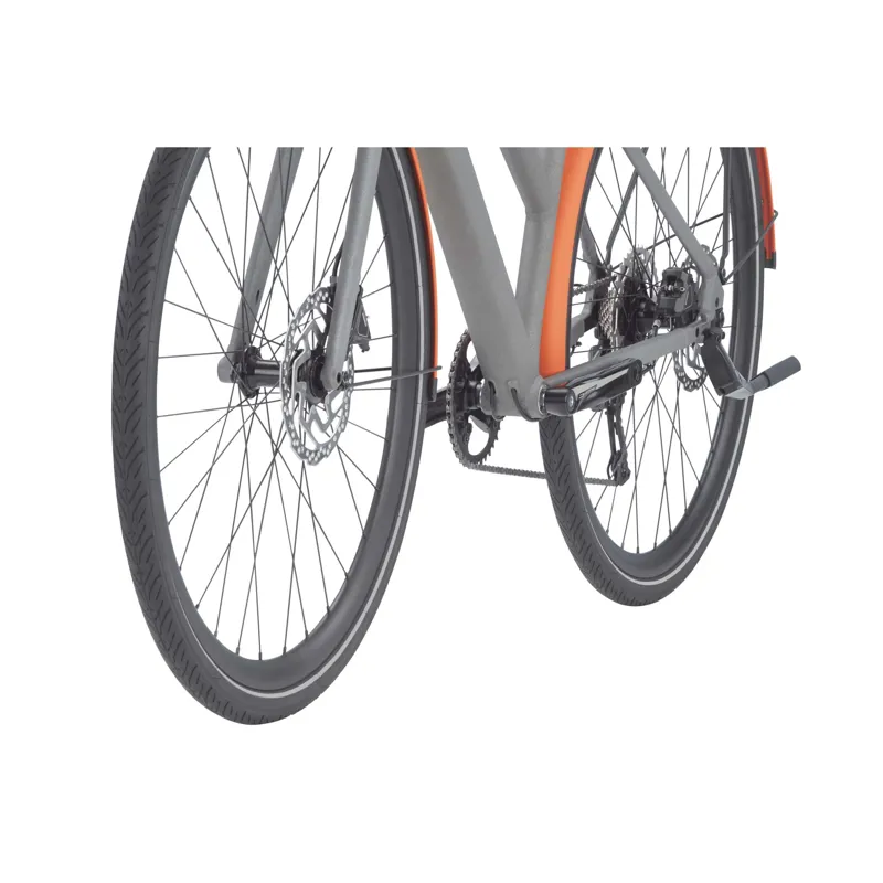 BMC 257 Urbanchallenge Al Four ST Deore Hybrid Bike 2023 in Powder Grey-8