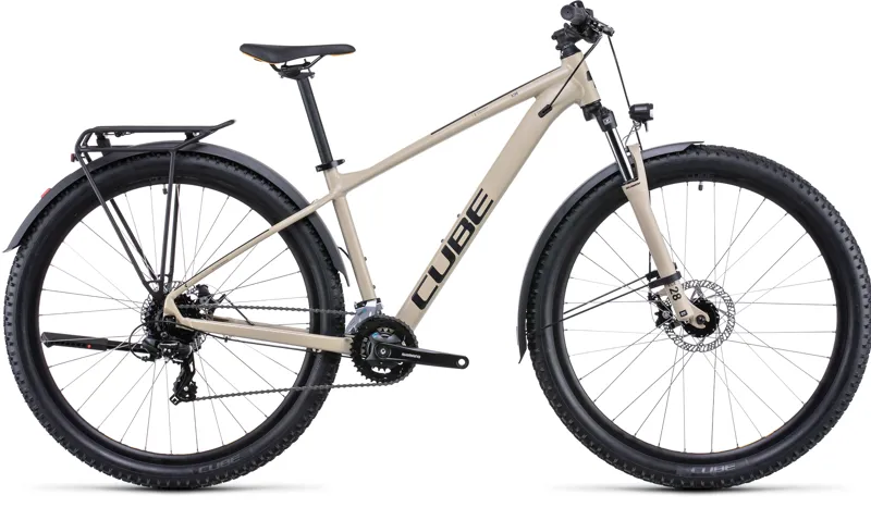 Cube Aim Allroad Hybrid Bike 2022 in Beige